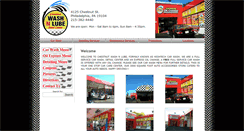 Desktop Screenshot of chestnutwashnlube.com